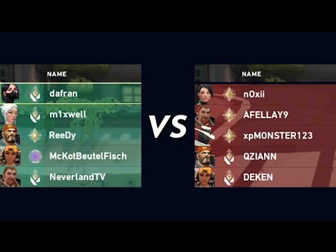 A Stacked Game Of Valorant! 5 Valorants In 1 Game!