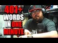 FAST RAP 401 Words In 1 Minute