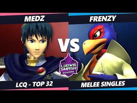 Ludwig Invitational - Frenzy (Falco) Vs. Medz (Marth) SSBM Melee Tournament