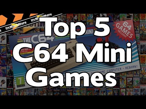 Top 5 C64 Games on The C64 Mini [Commodore 64]