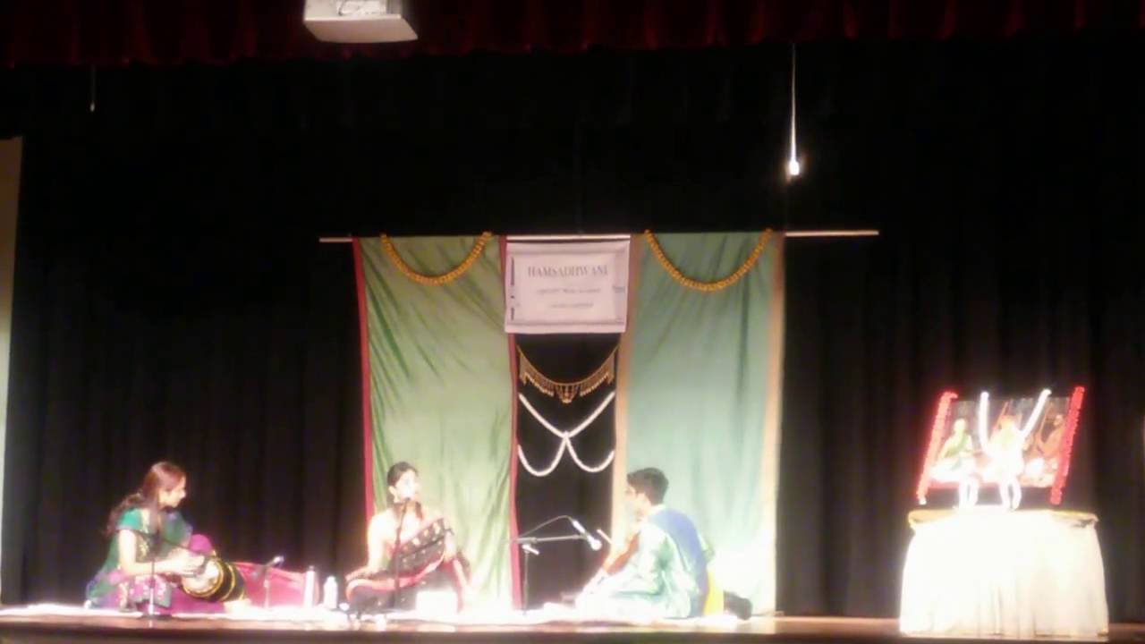 Vocal concert by Thanmayee Krishnamurthy