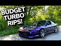 FIRST RIPS IN THE HAGGARD 240SX!