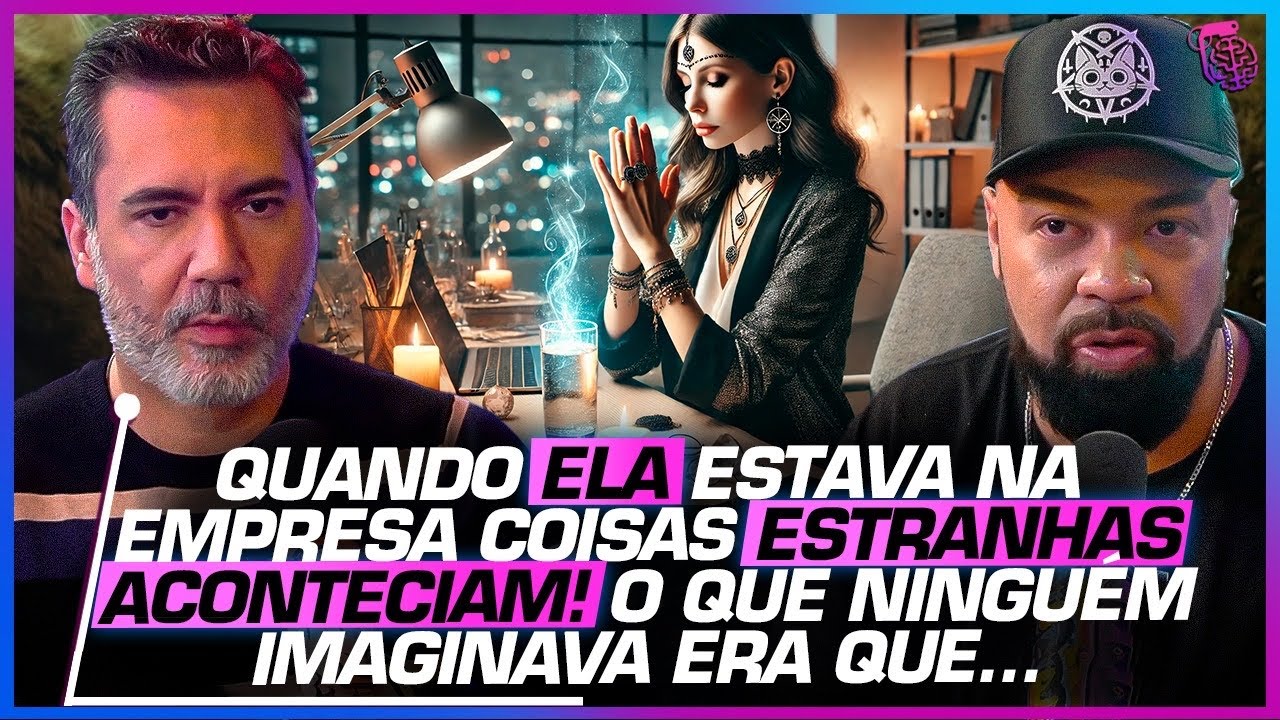 LUCIANO MILICI FALA sobre o CASO de uma BRUXA e DANIEL PIRES FALA sobre o ESPELHO NEGRO