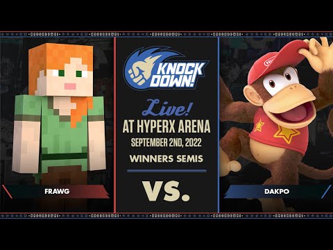 Knockdown! Smash Ultimate: FRAWG VS DAKPO Winners Semis