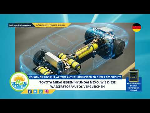 [German] Toyota Mirai vs Hyundai Nexo: How these hydrogen cars compare
