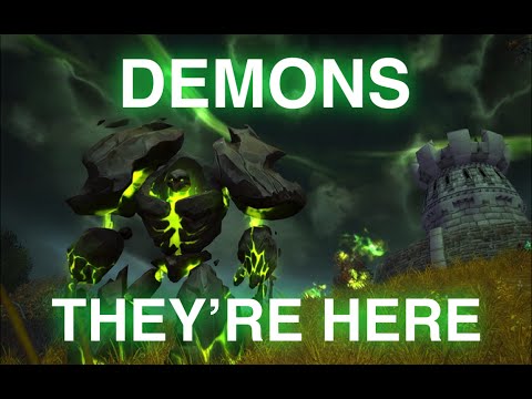 World of WarCraft Legion Pre Expansion DEMON Invasion Event