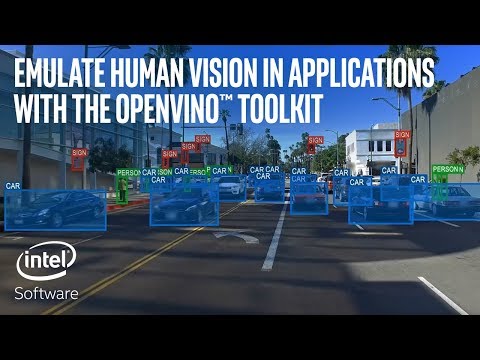 使用OpenVINO工具包在應用中模擬人類視覺 - 英特爾軟件公司 (Emulate Human Vision in Applications with the OpenVINO toolkit | Intel Software)