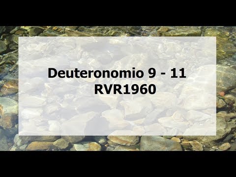 La Biblia hablada/Deuteronomio 9 -11