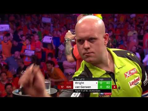 PDC Premier League Darts 2018 | Week 11 | Peter Wright - Michael van Gerwen