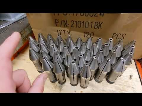 Elgin Hardinge precision Watchmakers Lathe - holy grail score- 5C round smooth nose extended collets