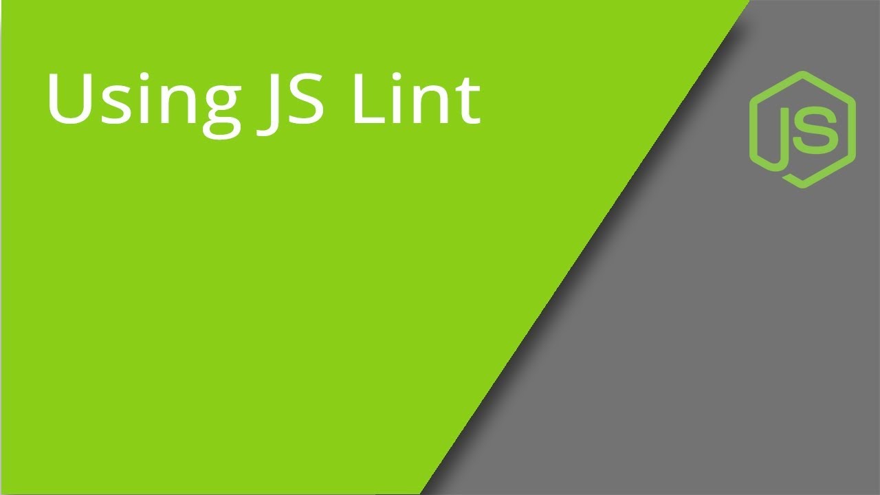 Improving your JavaScript with JSLint com