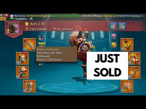 My Account Sold-How Much & Which MM Are Honest-Helping the lords mobile Community 