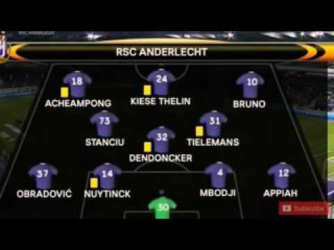 Highlight Anderlecht vs Manchester utd 1-1