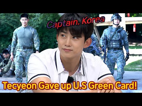 Captain.Korea Taecyeon, The reason for Gave up his U.S. Green Card!😮