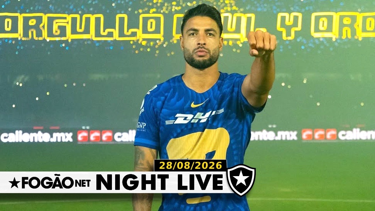 NIGHT LIVE | Botafogo busca contratação de Nathan Silva; Danilo e Arthur Cabral voltam no clássico