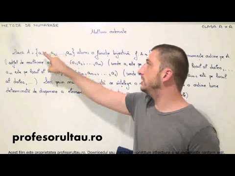 01   cls10   Metode de numarare   multimi ordonate - profesorultau.ro