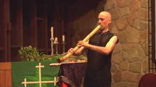 Tamuke 手向 Zen Buddhist Bamboo Flute (bass/Taimu) Shakuhachi played by Cornelius Boots (深禅)