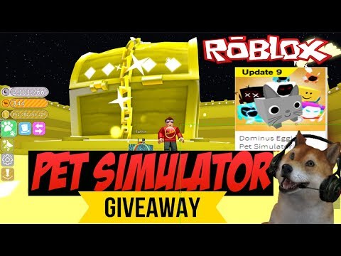 Giving Away Electric Dominus Free Tier 17 Pets Giveaway Roblox - roblox pet simulator tier 17 dominus rainbow pet giveaway live type ko to enter giveaway