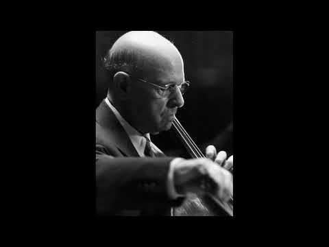 Pablo Casals -  3 Cello Pieces (Bach, Haydn, Falla)