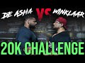 20K CHALLENGE // NATHAN DE ASHA VS ROELLY WINKLAAR // PRO BODYBUILDER EATING CHALLENGE