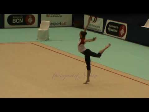 Marina DURUNDA (AZE) clubs - 2015 Trofeu ciutat de Barcelona trainings