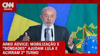 Vídeo: Mobilização e "bondades" ajudam Lula e acirram 2º turno, aponta Arko Advice | CNN BRASIL