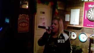 Ambre Colletti Singing at The Pour House Saloon Karaoke Night W/ Dj Bobby Blaze.....