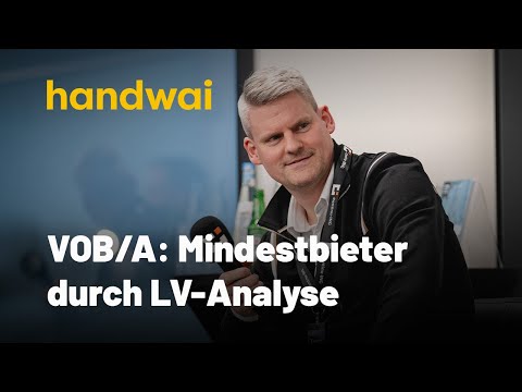 VOB/A: Planbar Mindestbieter durch Analyse des Leistungsverzeichnis auf Nachtragspotenziale