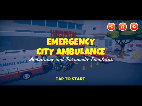 Emergency City Ambulance Video