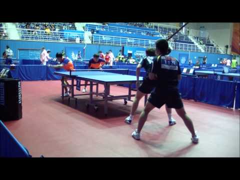 Gwangju universiade 2015 - Table Tennis Round of 16. Feng/Jangvik (SWE) - Fang/Lai (CHN)