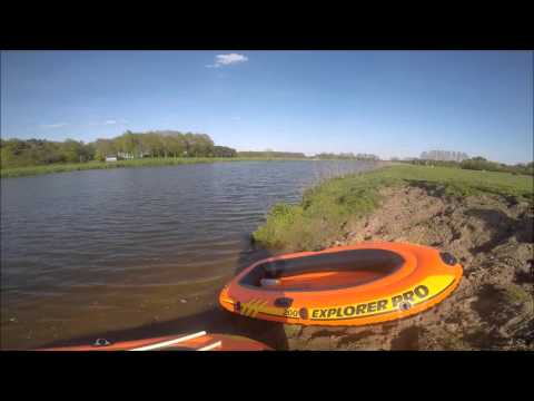 Van Ommen naar Dalfsen roeien in 4 uur en 35 minuten