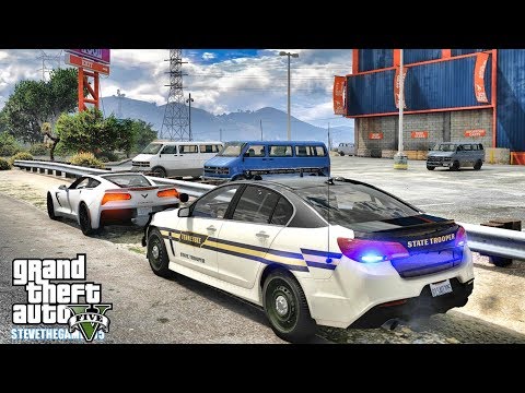 GTA 5 MODS LSPDFR 0.4.3 - EP 29 - TENNESSEE STATE TROOPER SS PATROL!!! (GTA 5 REAL LIFE PC MOD)