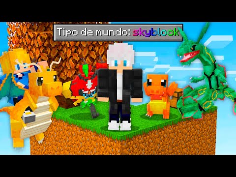 SKYBLOCK POKÉMON em DUPLA no MINECRAFT COBBLEMON!