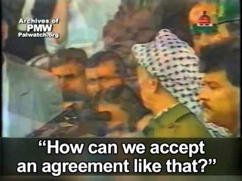 Arafat compared Oslo Accords to Muhammad's temporary agreement