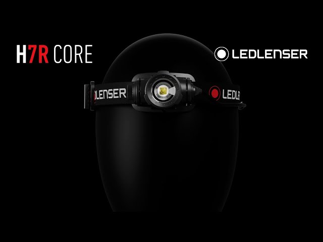 Lampe frontale LED puissante H7R Core Rechargeable 502122 Led