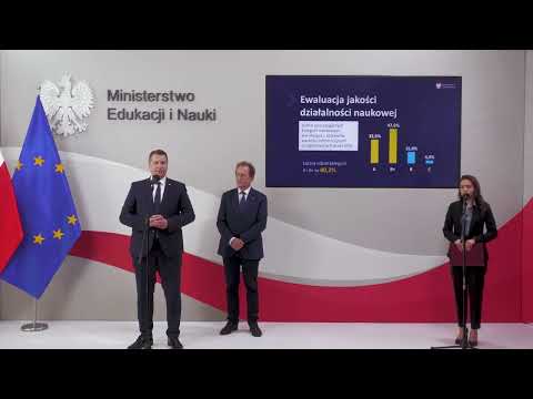 Przemysław Czarnek: Konferencja dotycząca ewaluacji jakości działalności naukowej za lata 2017-2021.