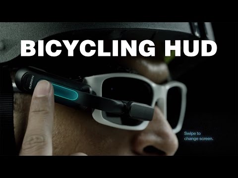 Varia Vision Bicycling Heads-Up-Display (HUD)