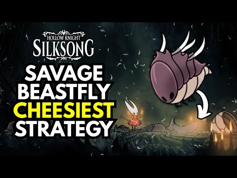 How to Easily Beat SAVAGE BEASTFLY in Hollow Knight Silksong
