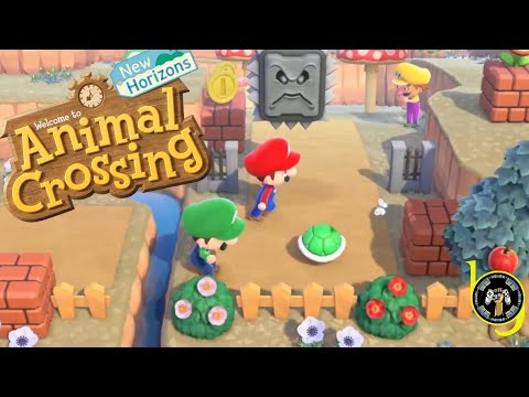 SUPER MARIO ITEMS COMING TO ANIMAL CROSSING