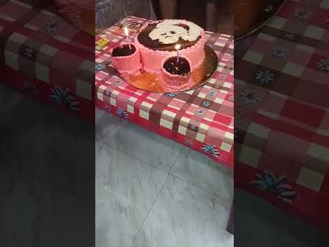 ikshita ka birthday hai #shorts #cutebaby #viral #viralshorts #trending #birthdaycake