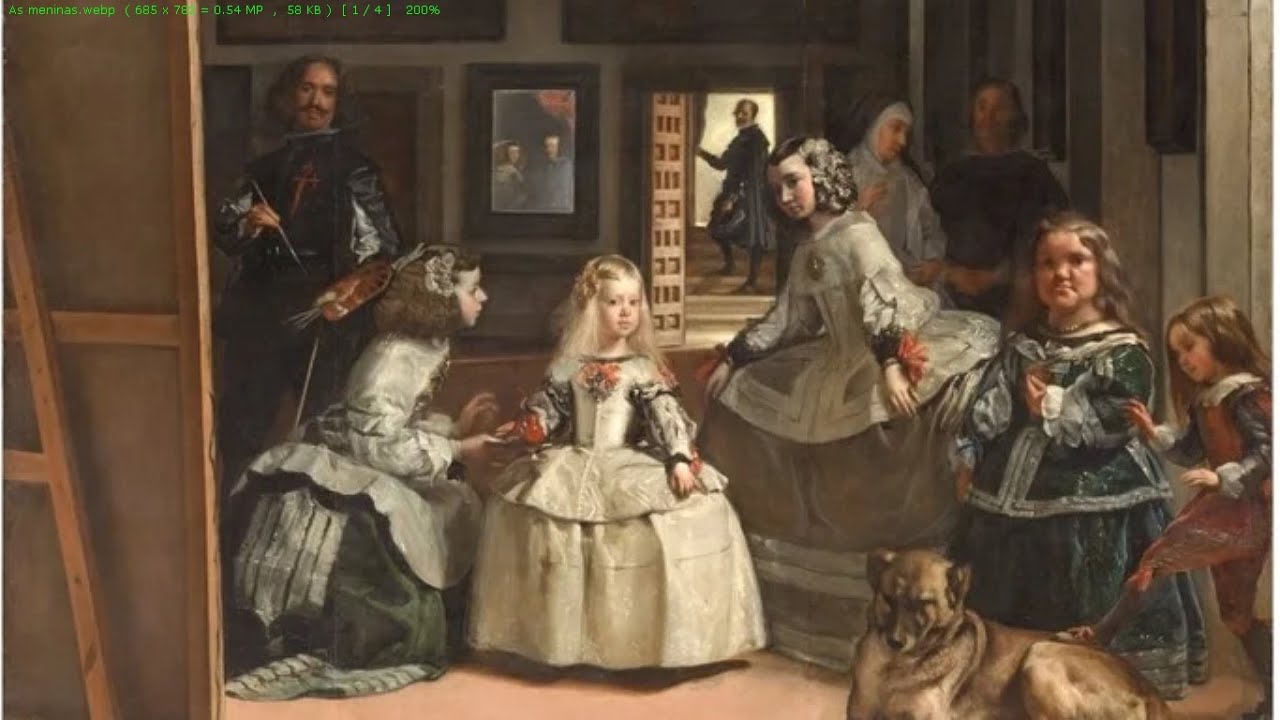 Análise semiótica da tela "As meninas" - Diego Velazquez