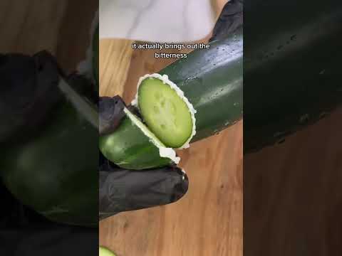 Cucumber Hack: How to Remove Bitterness