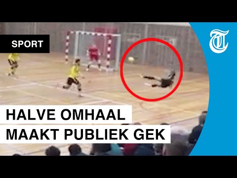 Weergaloos doelpunt laat keeper kansloos - DOELPUNT VAN DE WEEK