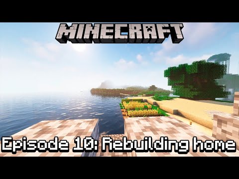 List - Minecraft survival gameplay no commentary E10. Completely remodeling the house