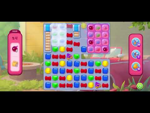 Homescapes level 13229 - no booster gameplay