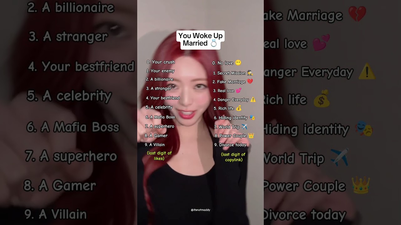 you woke up married! #shorts