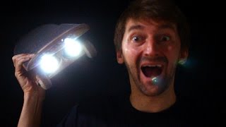 HEADLIGHTS FOR YOUR SKATEBOARD!