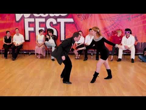 Open Strictly Swing Final - Vitaliy Zakharov - Olga Malafeevskaya. Westie Fest 2017