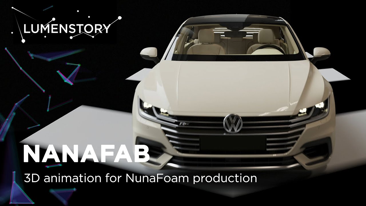 3D video presentation for NunaFoam production | lumenstory