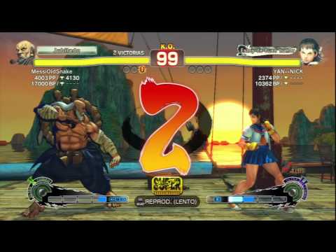 MessiOldSnake Gouken VS Yan Nick Sakura